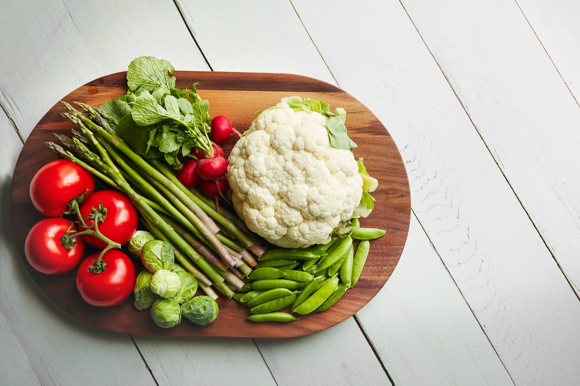 午餐：烚菜一碗（22kcal）。(VCG)